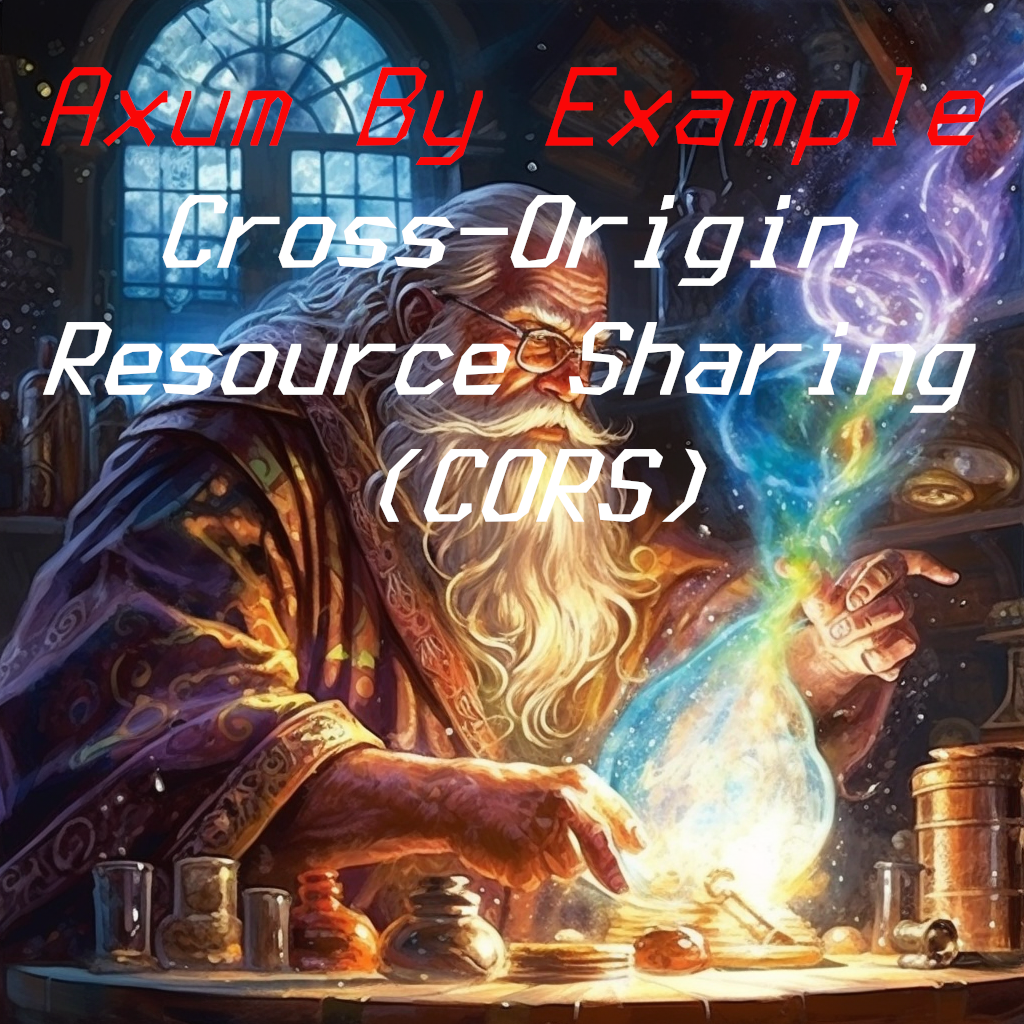 Cover Image for Axum By Example (CORS)