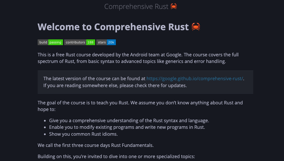Cover Image for Jumping back into Rust π¦ after a break